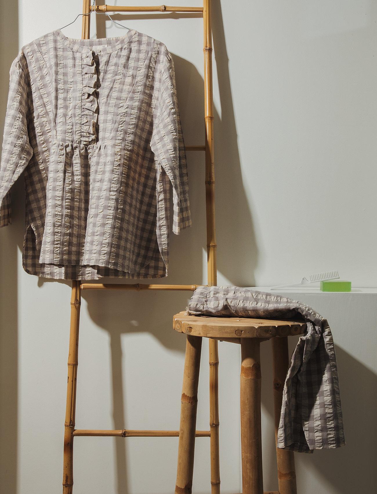 Juna Bæk&Bølge Beate Coat S/M Blå/Grøn - - S/M 12