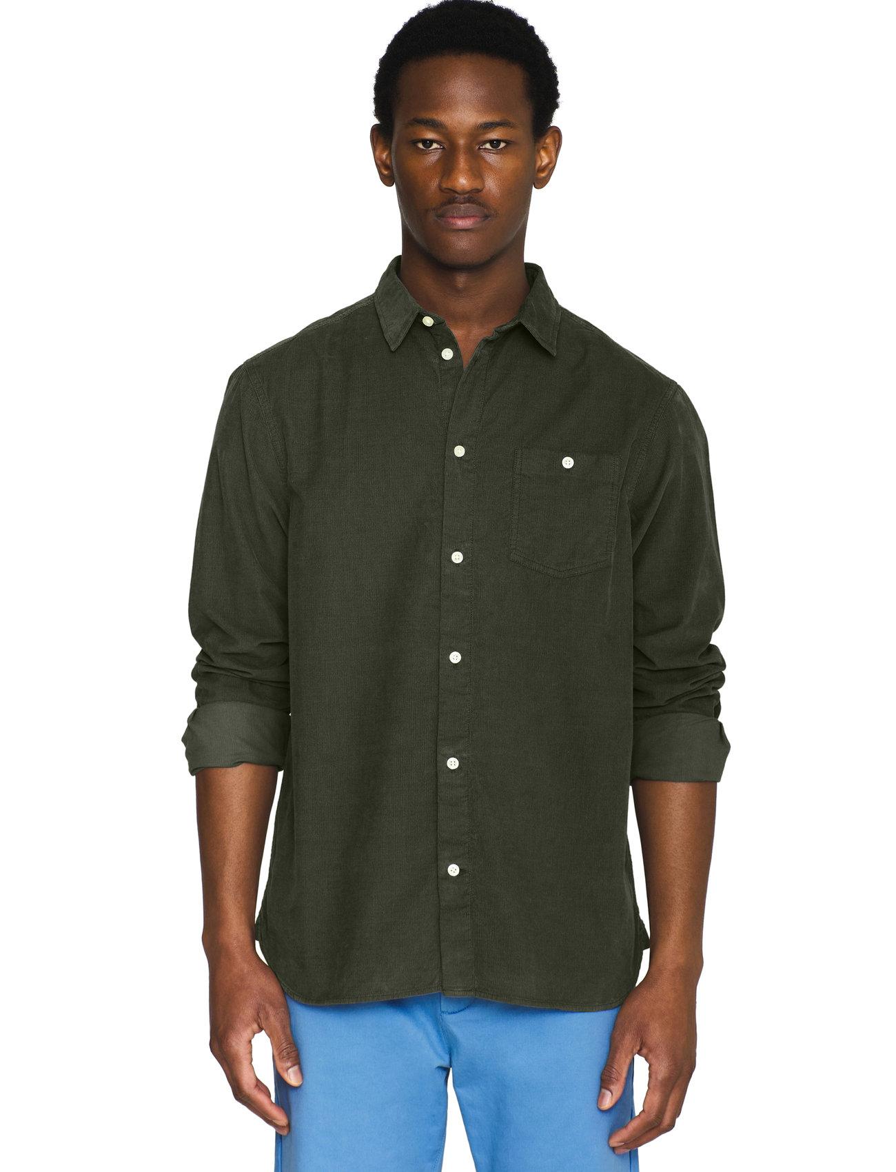 Knowledge Cotton Apparel Organic Cotton Checked Shirt Gots - - S