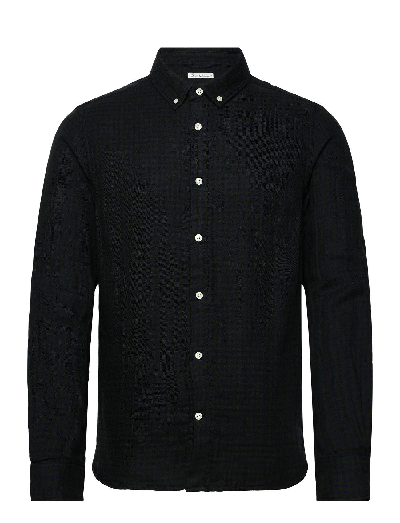 Knowledge Cotton Apparel Organic Cotton Checked Shirt Gots - - S 1