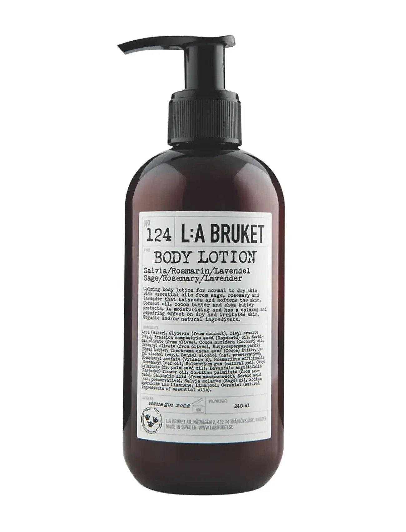 L:a Bruket 124 Body Lotion Sage/Rosemary/Lavender - - 240 ML