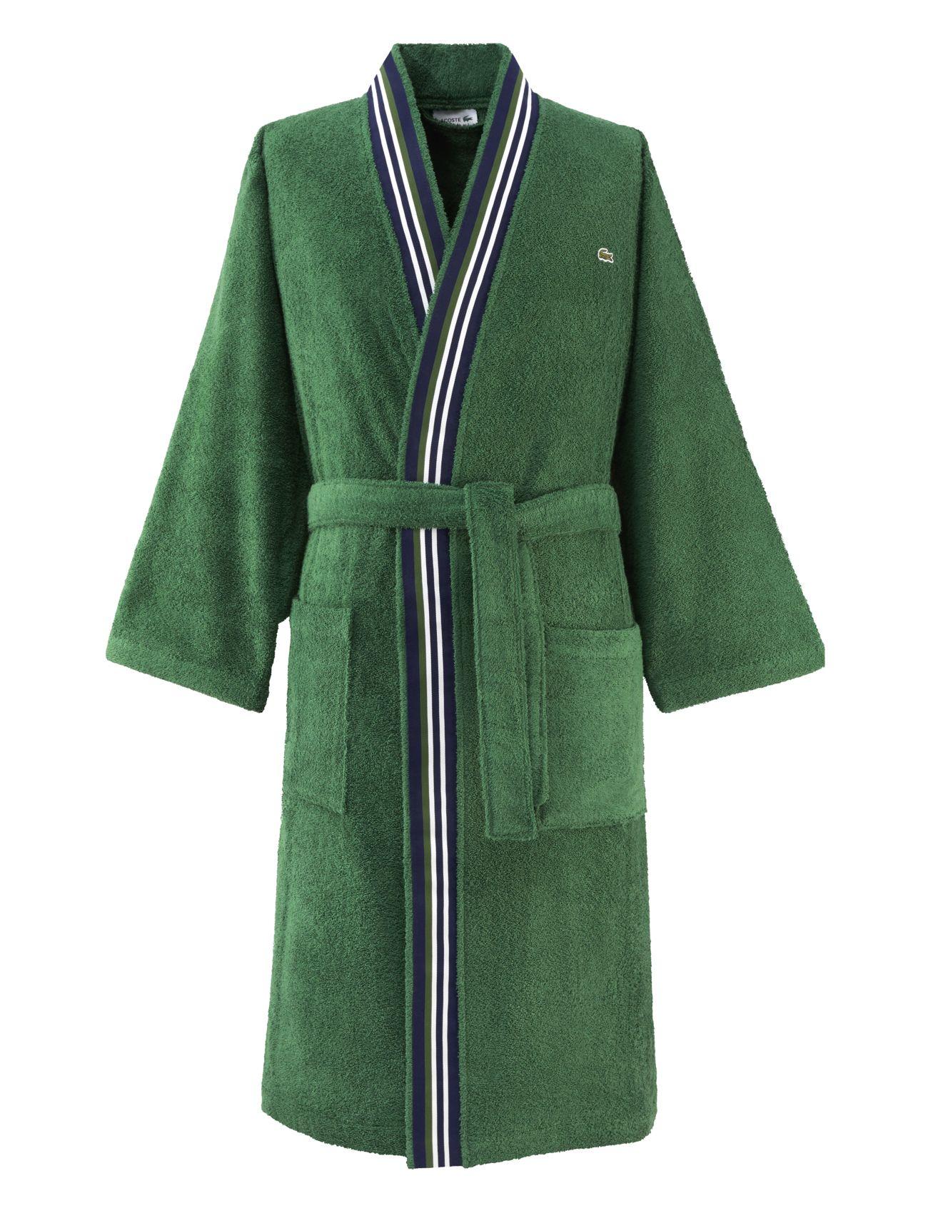 Lacoste Home Lclub Bath Robe - - L