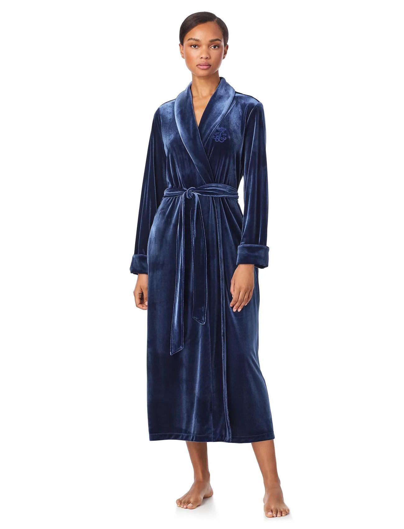 Lauren Ralph Lauren Homewear Lrl L/S Shawl Collar Long Robe - - L