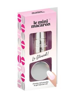 Le Mini Macaron Chrome Powder Set, Le Pearl - - 5 ML 2