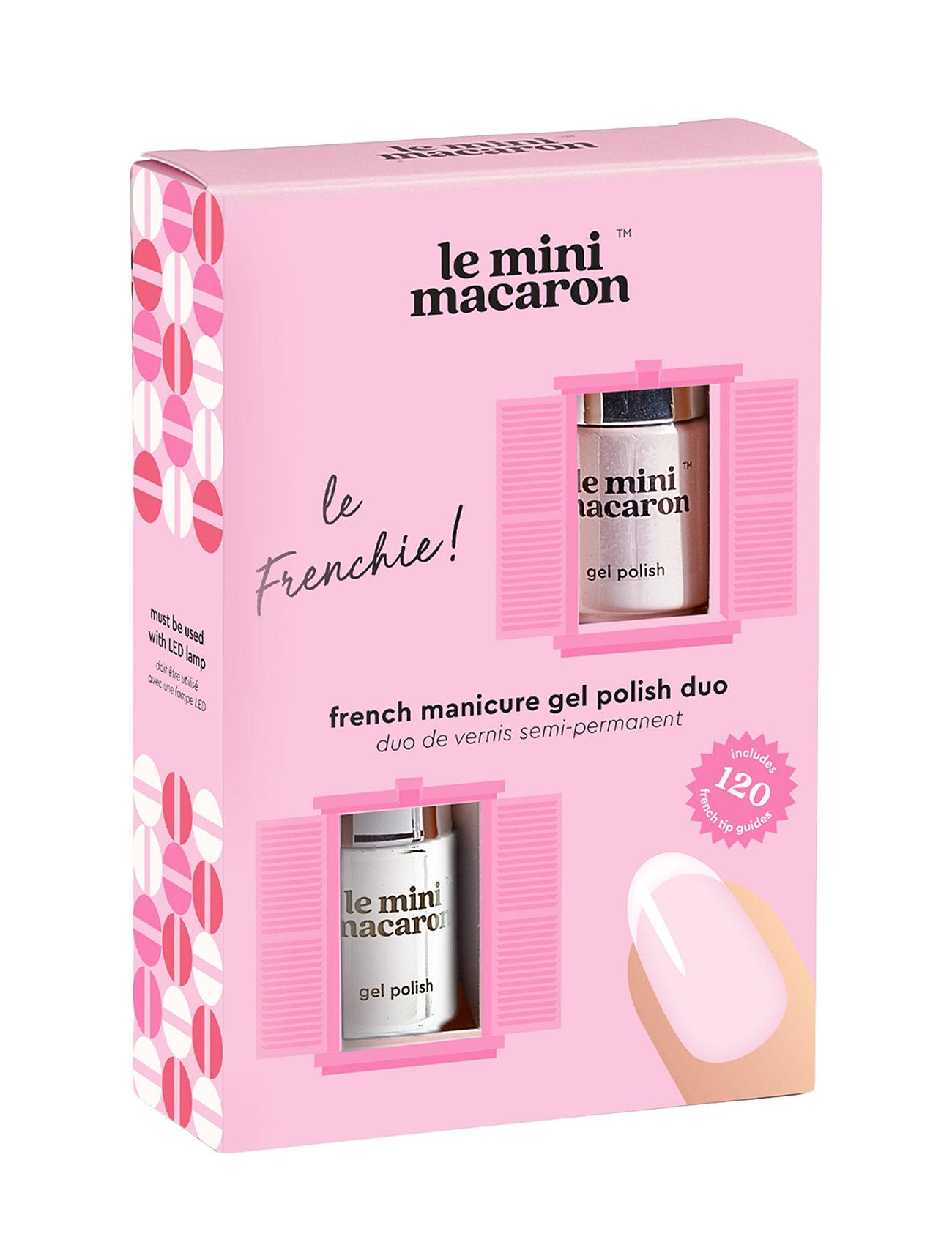 Le Mini Macaron French Gel Manicure Kit Le Frenchie, Classic - - 10 ml