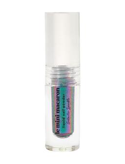 Le Mini Macaron Liquid Nail Powder, Violet Frost - - 2 ML 3
