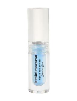 Le Mini Macaron Liquid Nail Powder, Violet Frost - - 2 ML 4