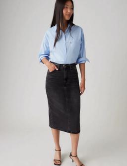 Levi's® Hr Back Slit Skirt Riveting Cl - - 23 2