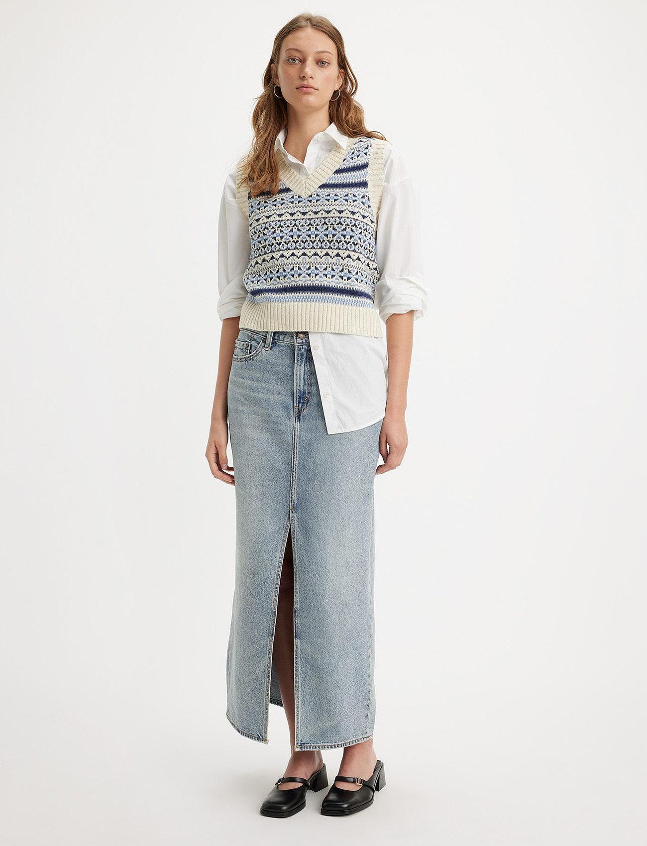 Levi's® Ankle Column Skirt Please Hold - - 24