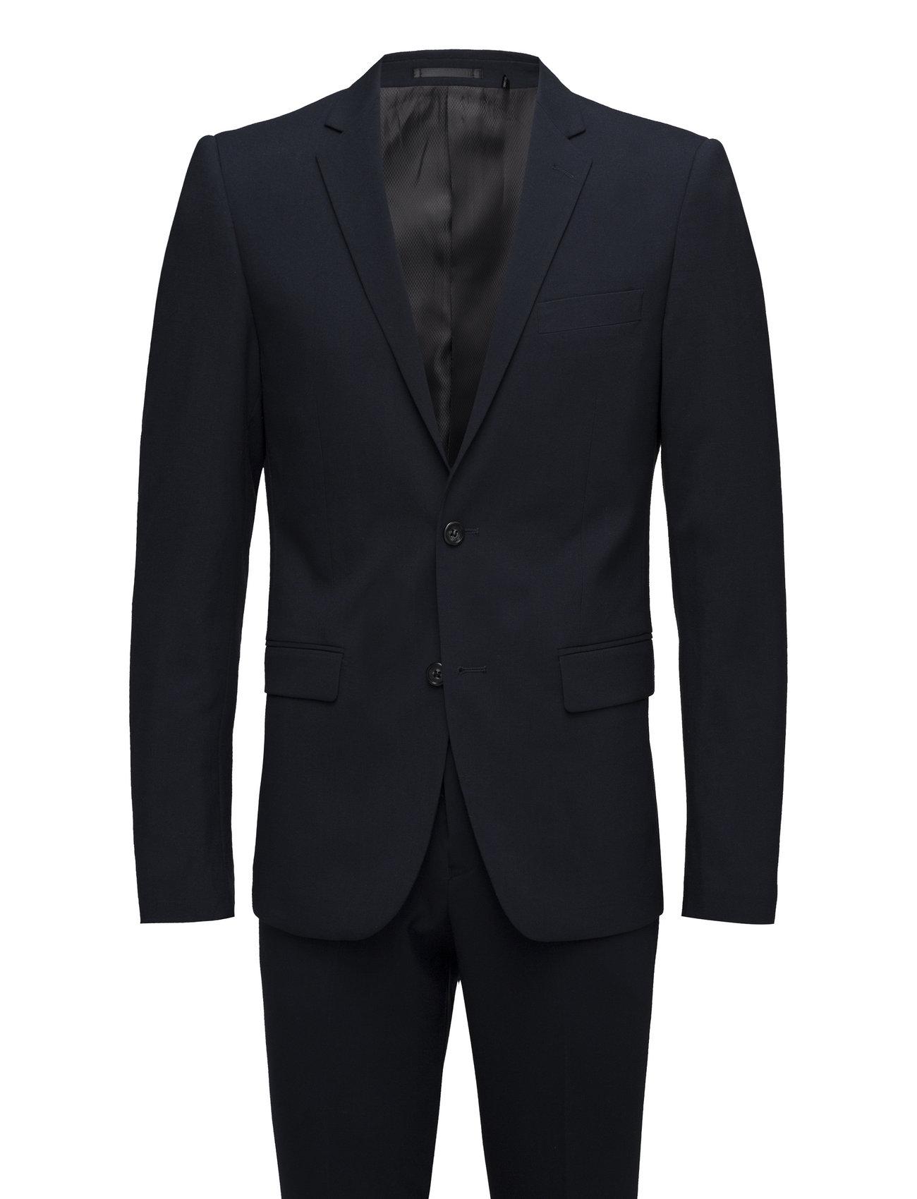 Lindbergh Plain Mens Suit - Normal Length - - 44