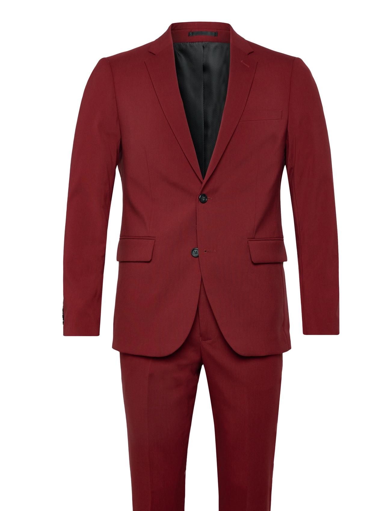 Lindbergh Plain Mens Suit - Normal Length - - 44