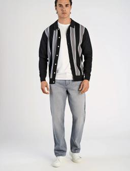 Lindbergh ?Knitted Polo Cardigan L/S - - S 1