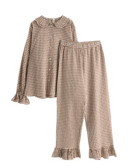 Lindex Nw Pyjama Set Seersucker Floun - - XL 11