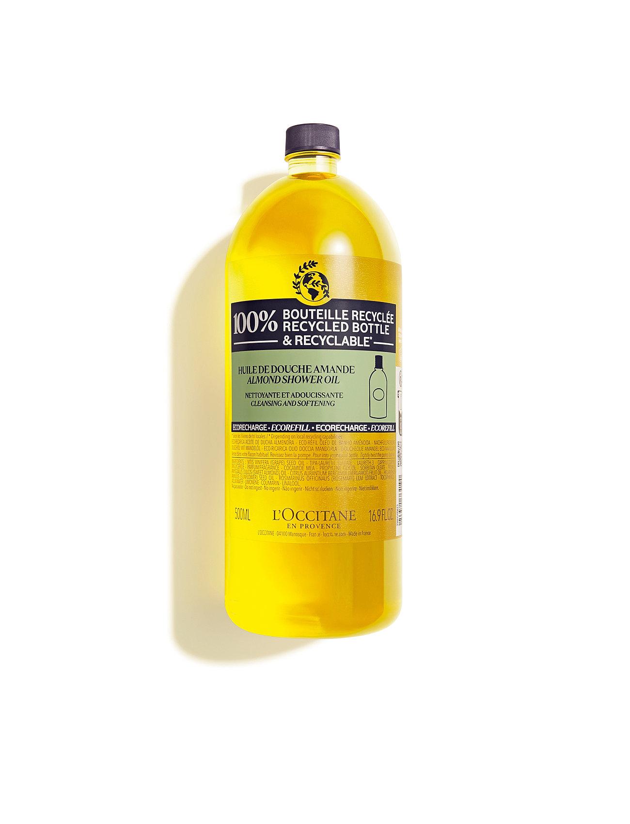 L'Occitane Almond Refill Shower Oil 500Ml - - 500 ml