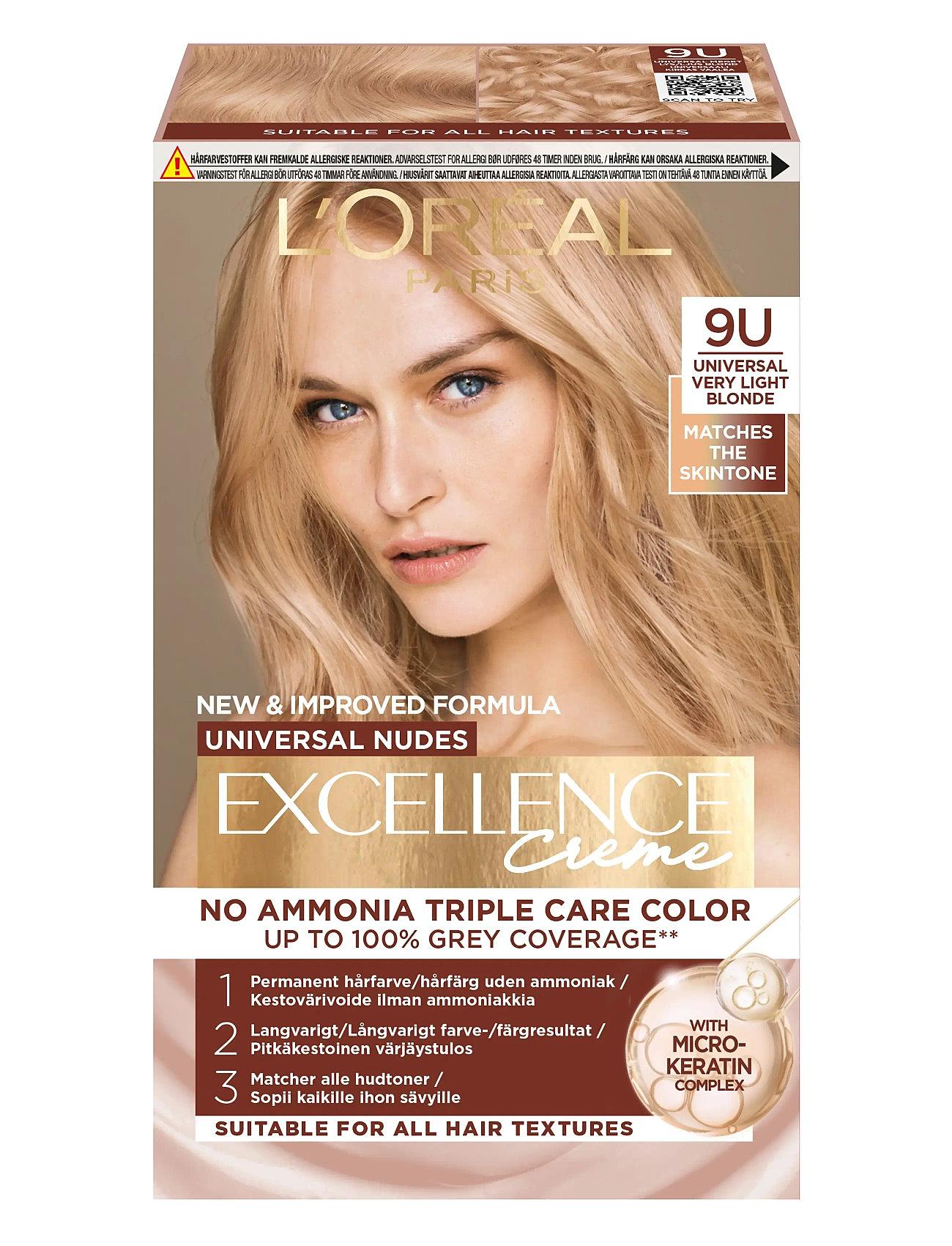L'Oréal Paris L'oréal Paris Excellence Universal Nudes 9U Universal Very Light Blonde - - ONE SIZE