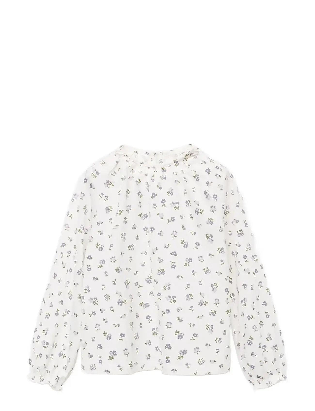 Mango Floral Cotton T-Shirt - - 9-12M