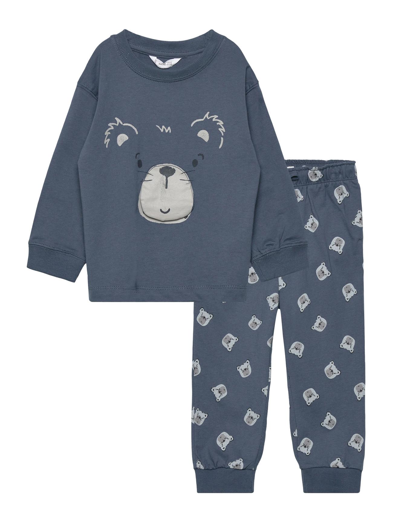 Mango Printed Long Pyjamas - - 12-18M