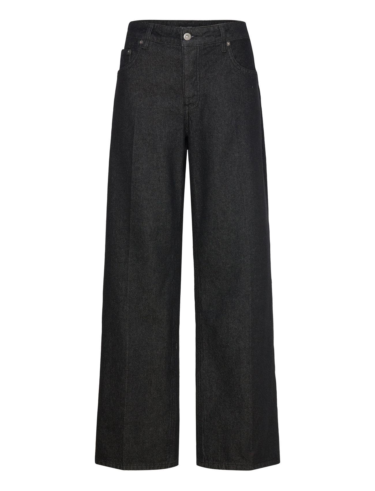 Mango Straight Low-Waist Jeans - - 34