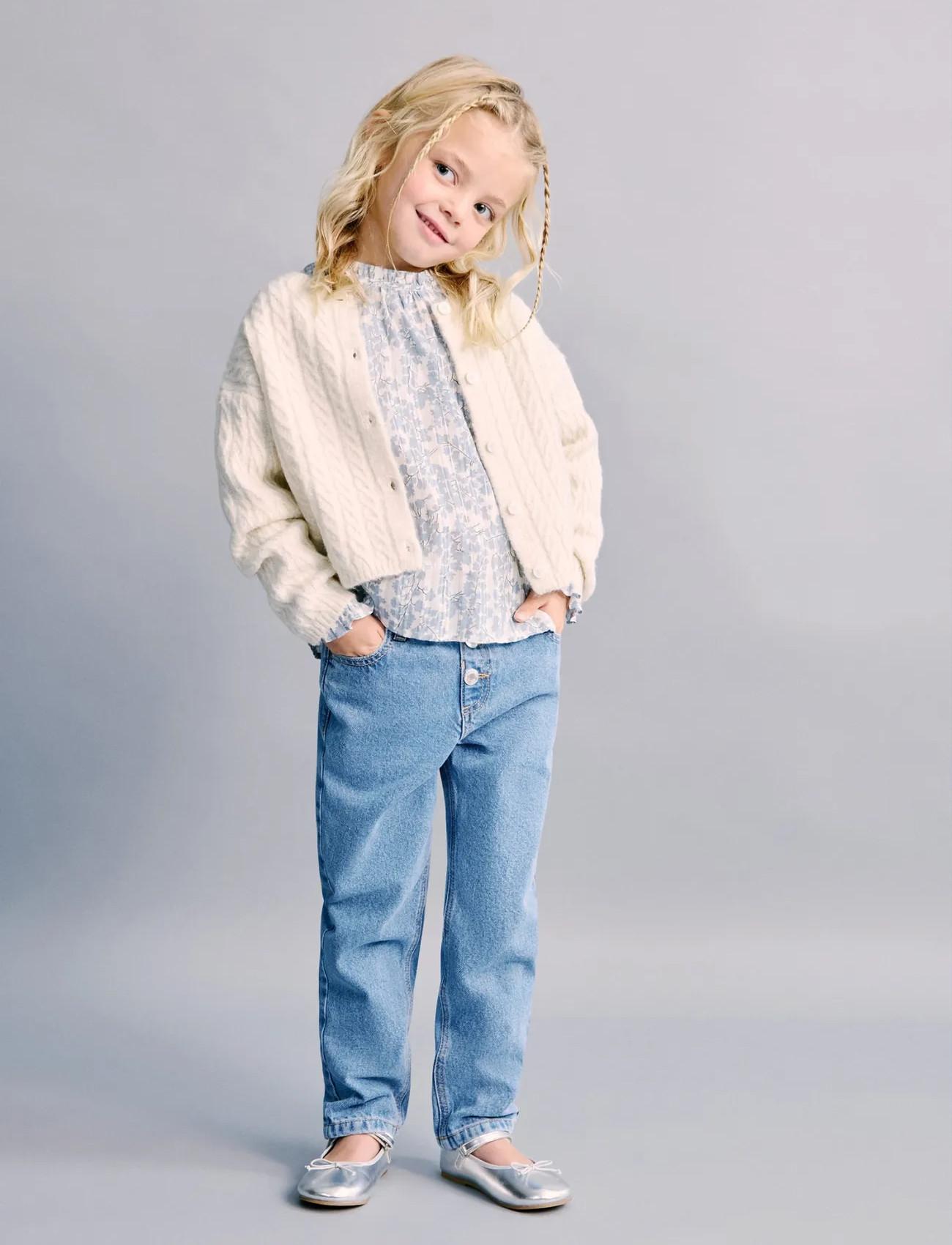 Mango Paper Bag Jeans With Buttons - - 9-12M