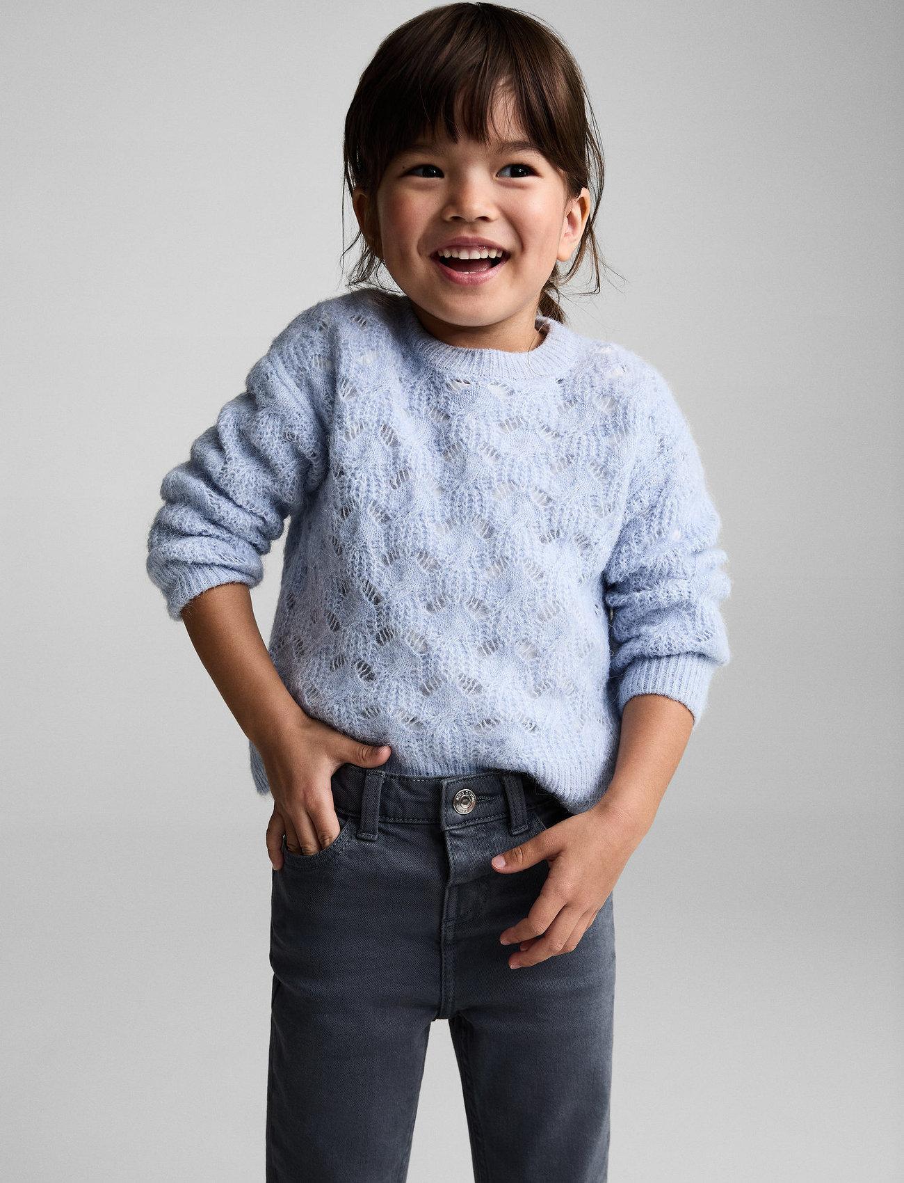 Mango Flared Finished Jeans - - 86