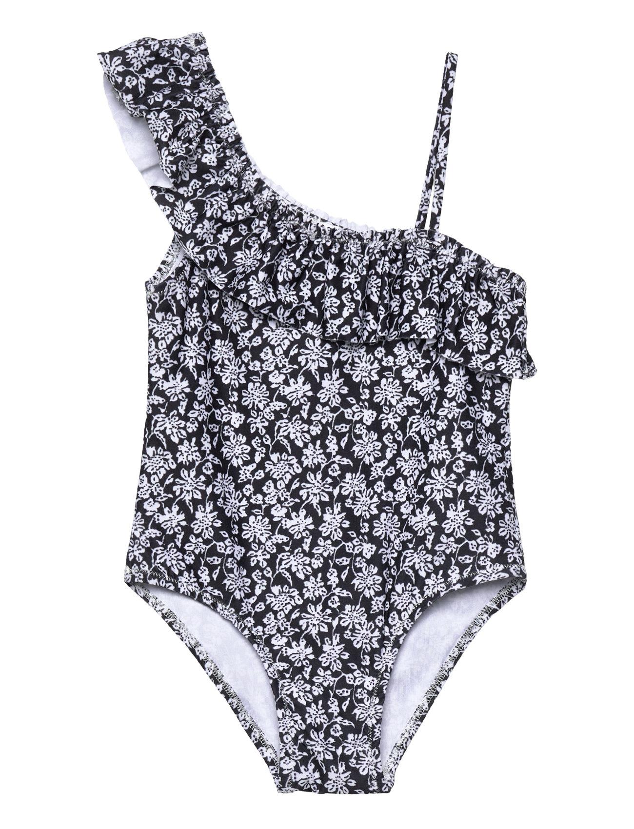 Mango Floral Print Swimsuit - - 5-6