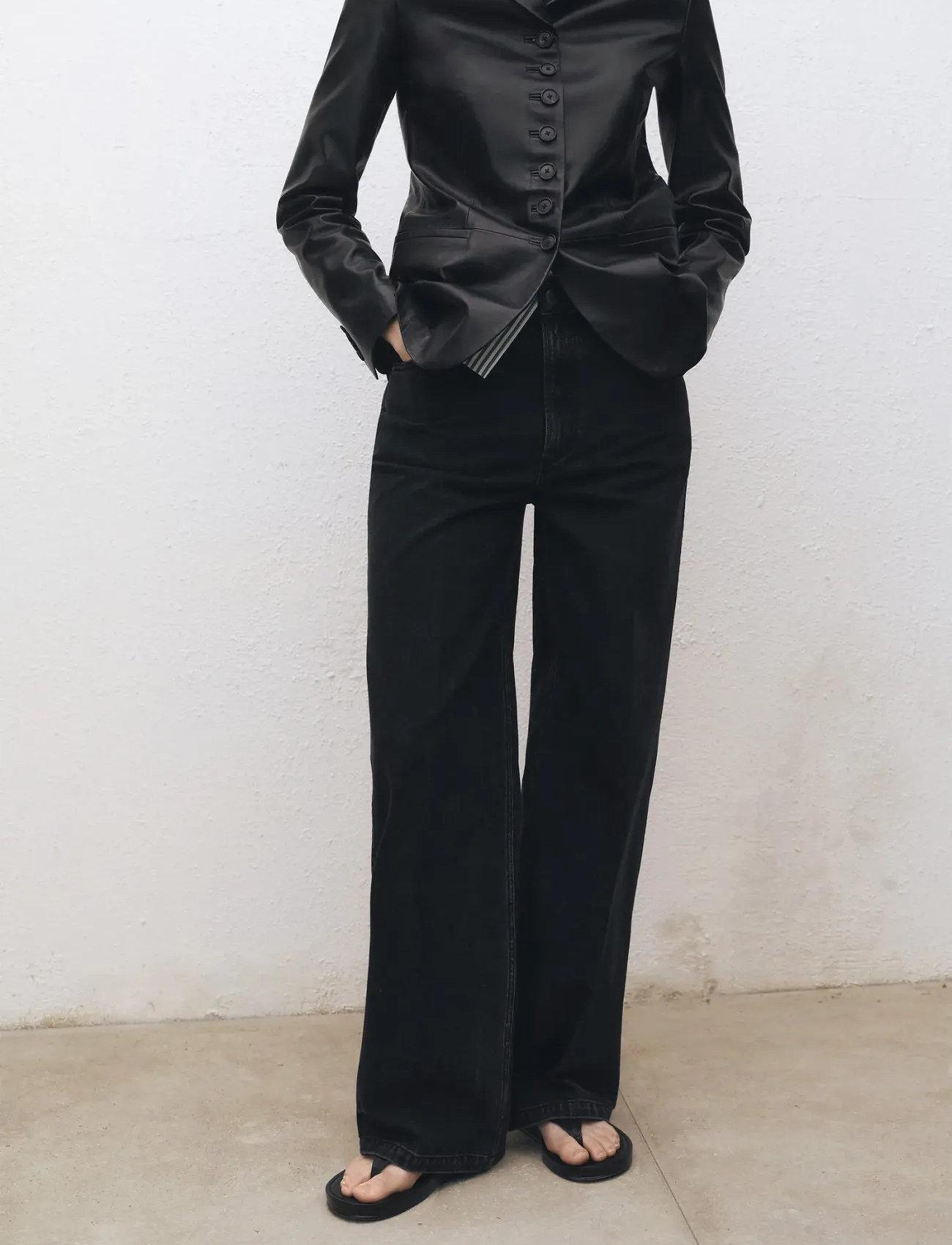 Mango High Waist Straight Jeans - - 32