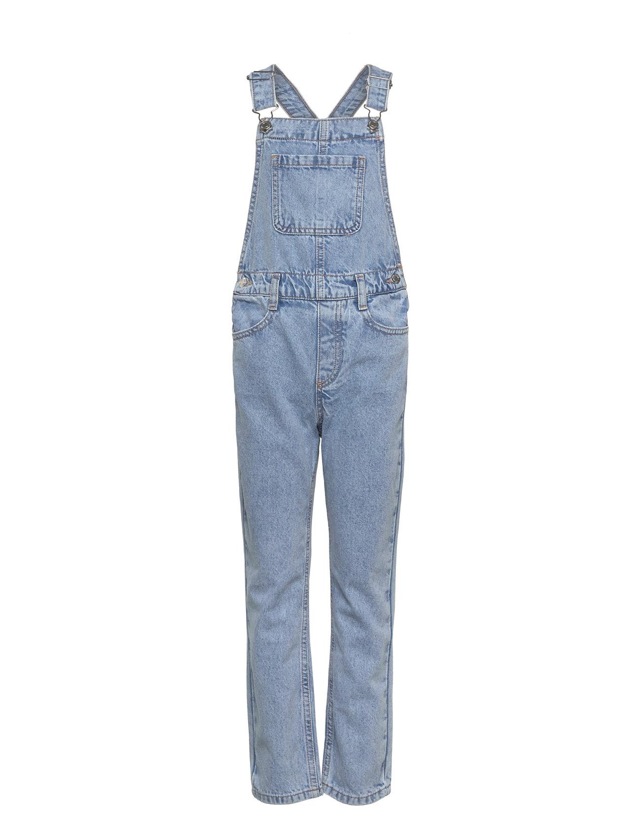 Mango Long Denim Dungarees - - 146