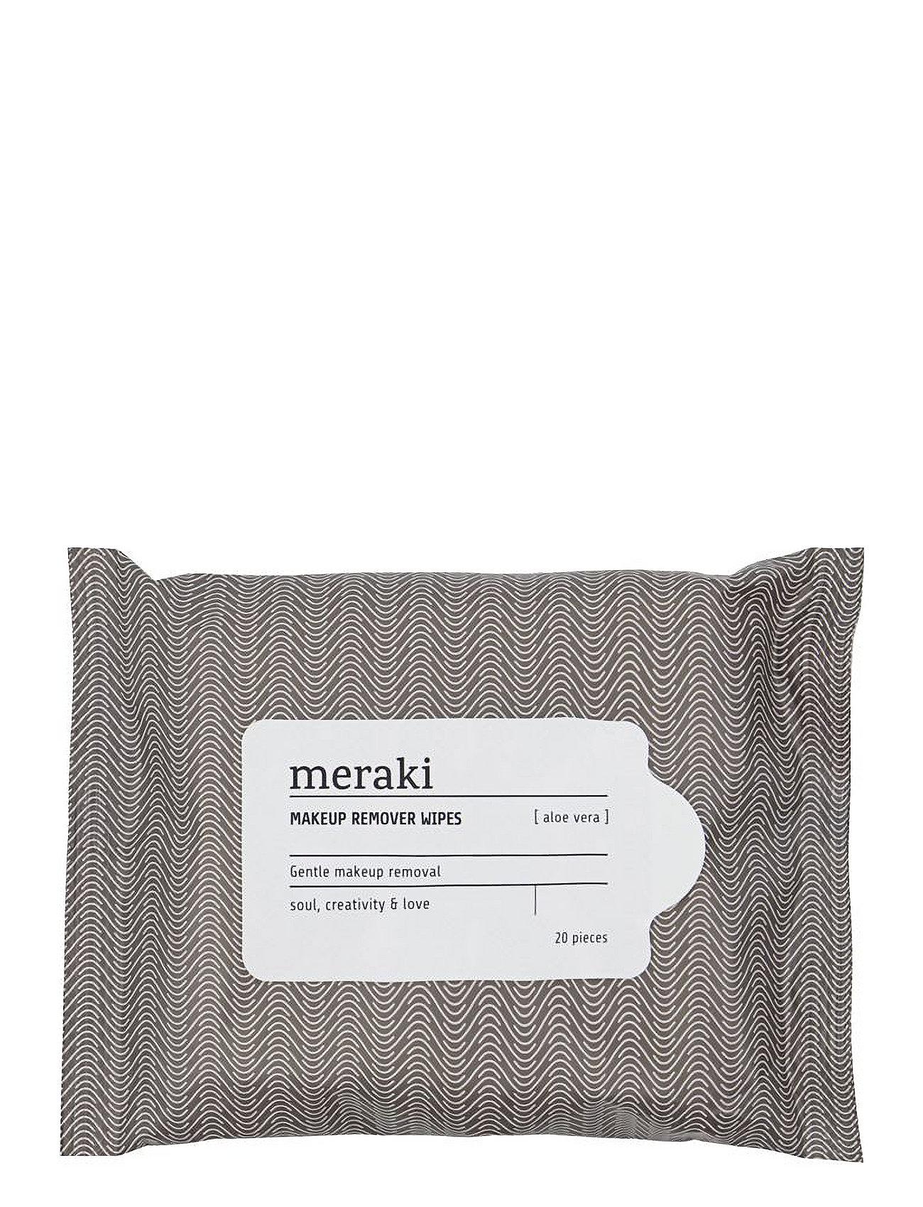 meraki Makeup Remover Wipes, Aloe Vera, Warm Grey/White - - 0.16 g
