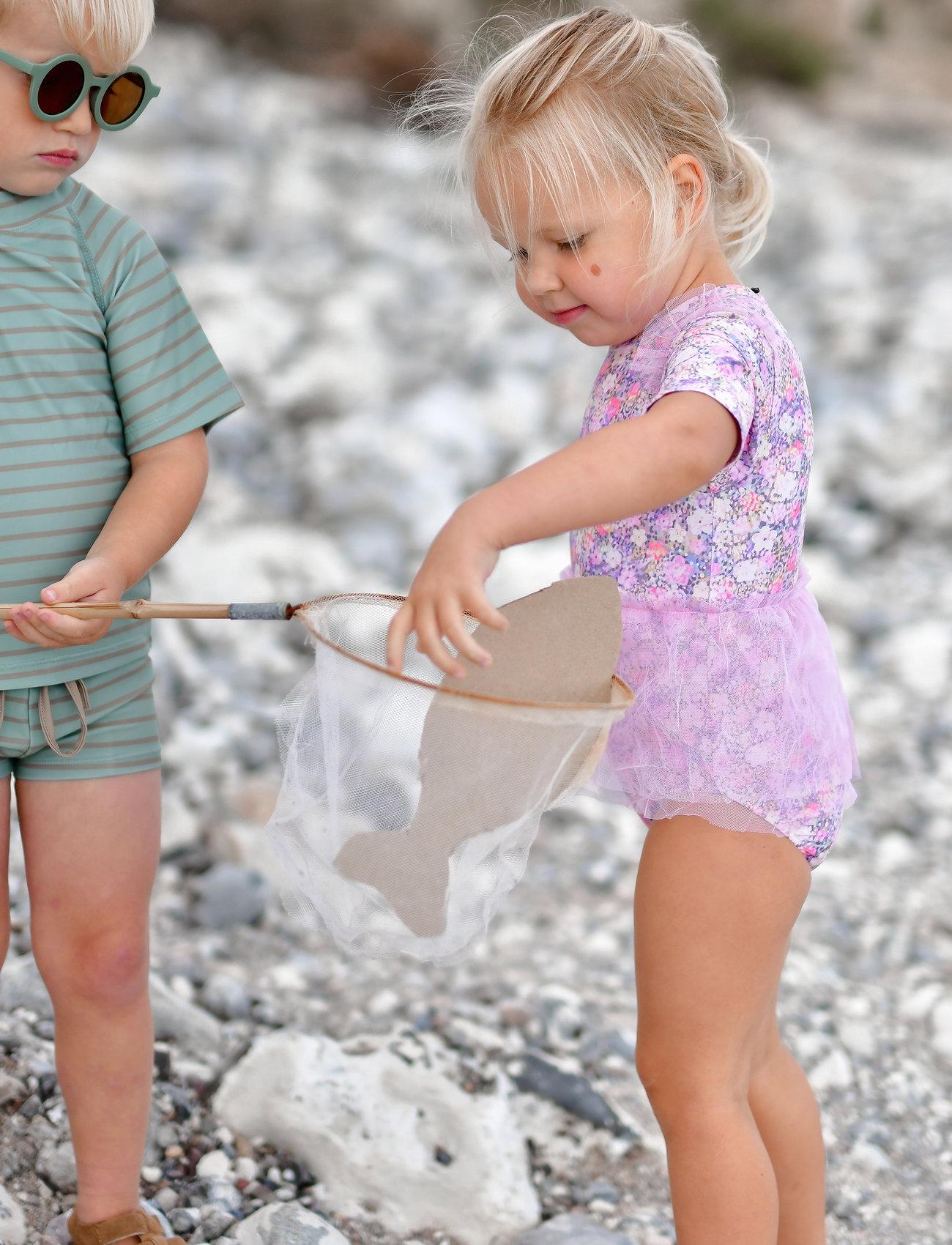 mikk-line Swim Shorts Aop - - 92-98