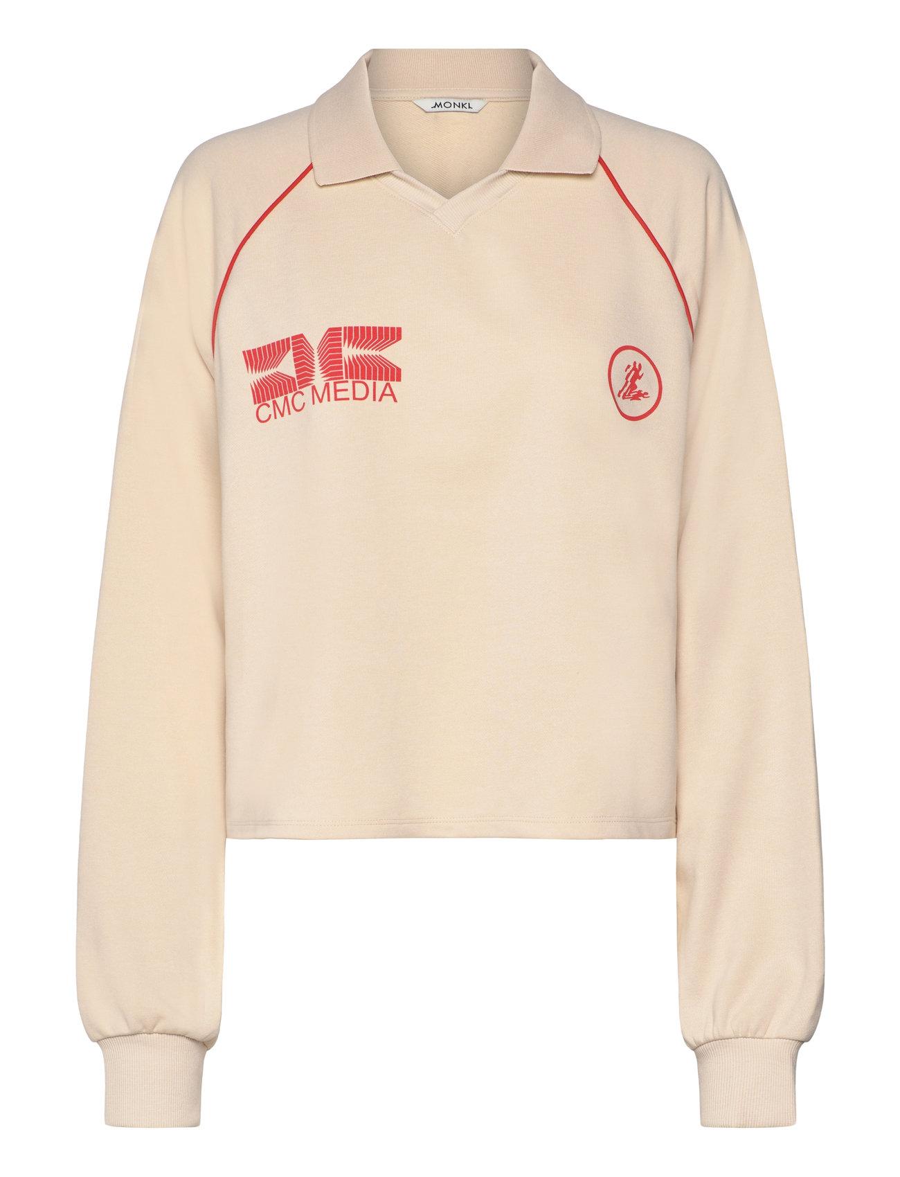 Monki Sporty Boxy Terry Sweatshirt - - XXS