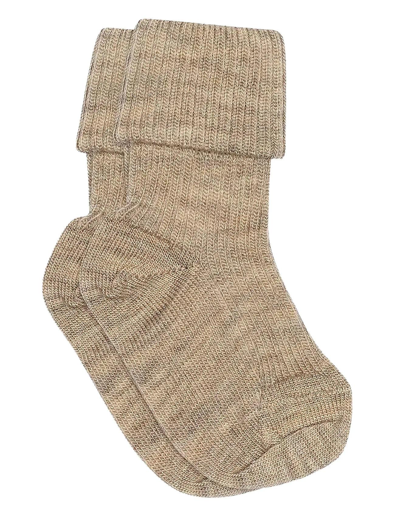 mp Denmark Wool Rib Baby Socks - - 17/18