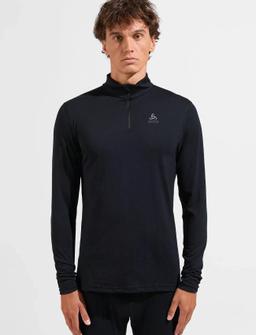 Odlo Odlo W Bl Top Turtle Neck L/S Half Zip Natural - - S 6