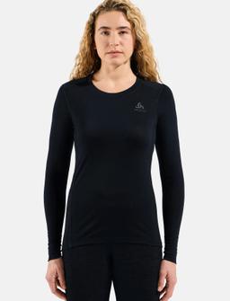 Odlo Odlo W Bl Top Turtle Neck L/S Half Zip Natural - - S 7