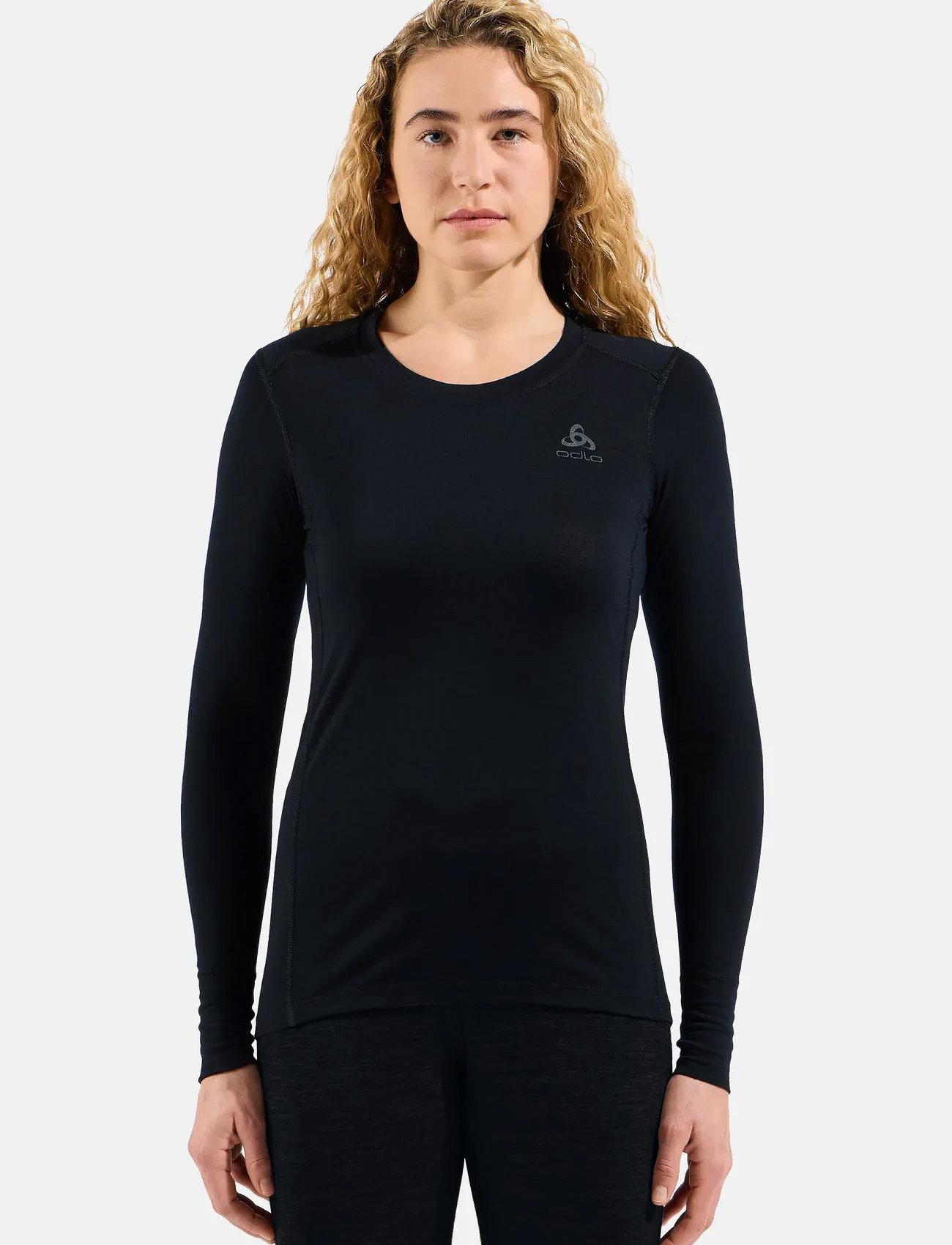 Odlo Odlo W Bl Top Turtle Neck L/S Half Zip Natural - - S 7