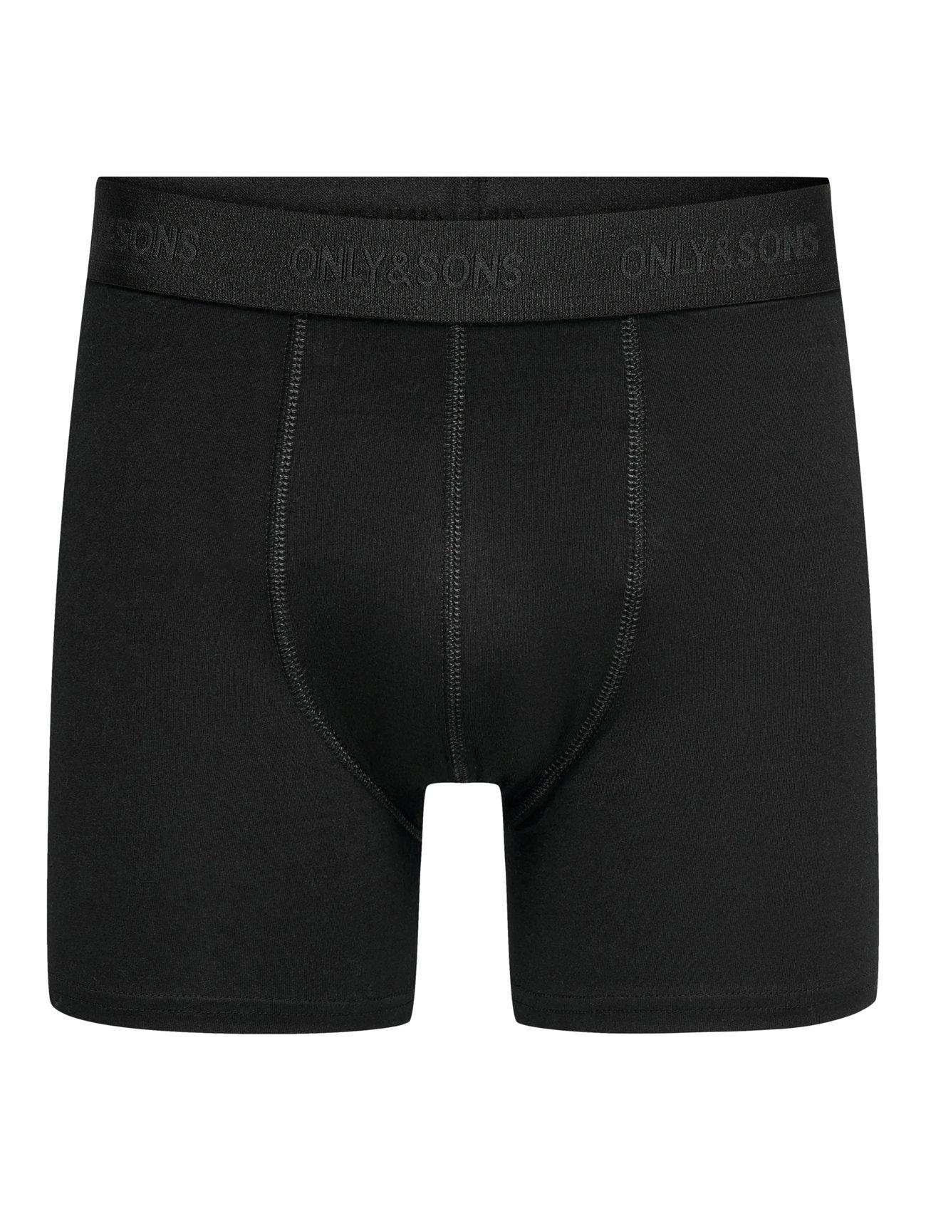ONLY & SONS Onsfitz Solid Boxer 3Pack Noos - - XS 2