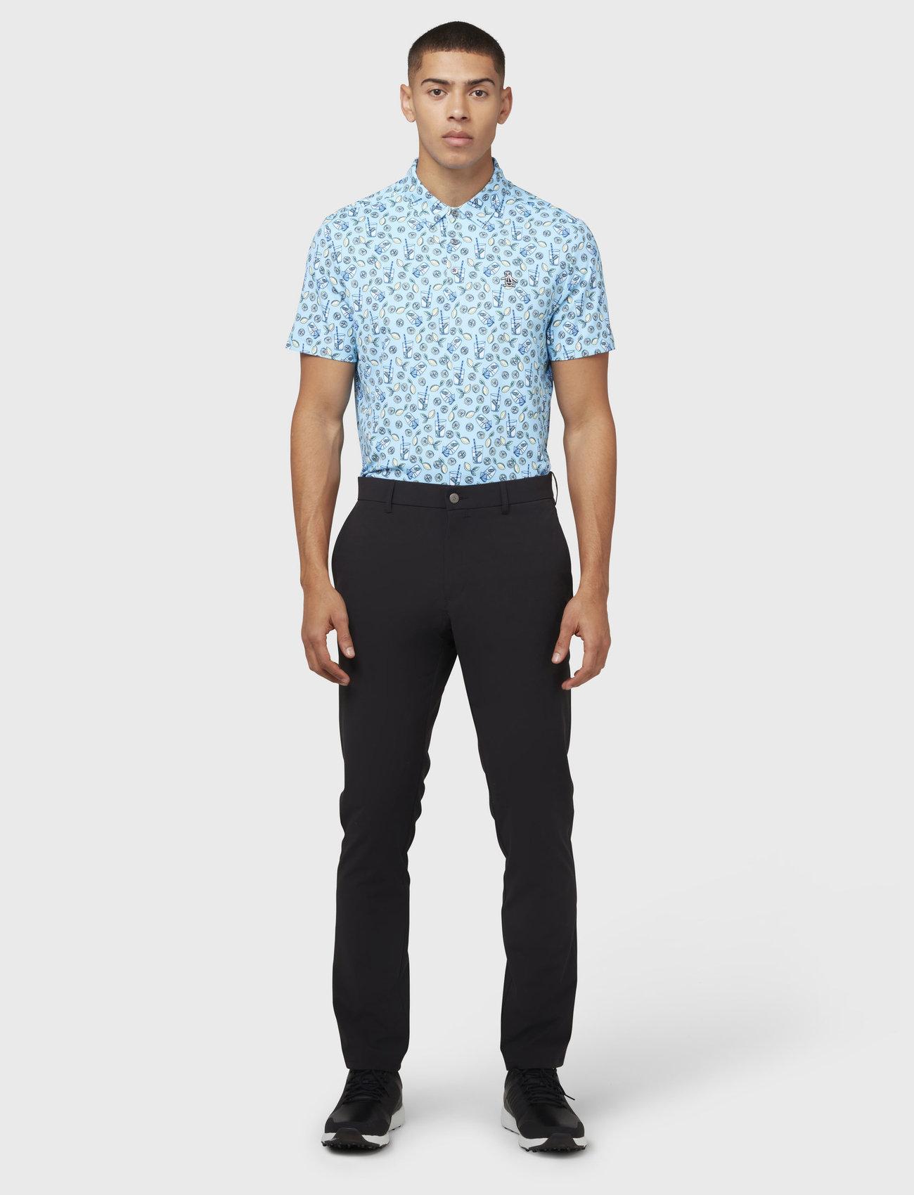 Original Penguin Golf Colorblock Short W/ Rib Waistband - - XS