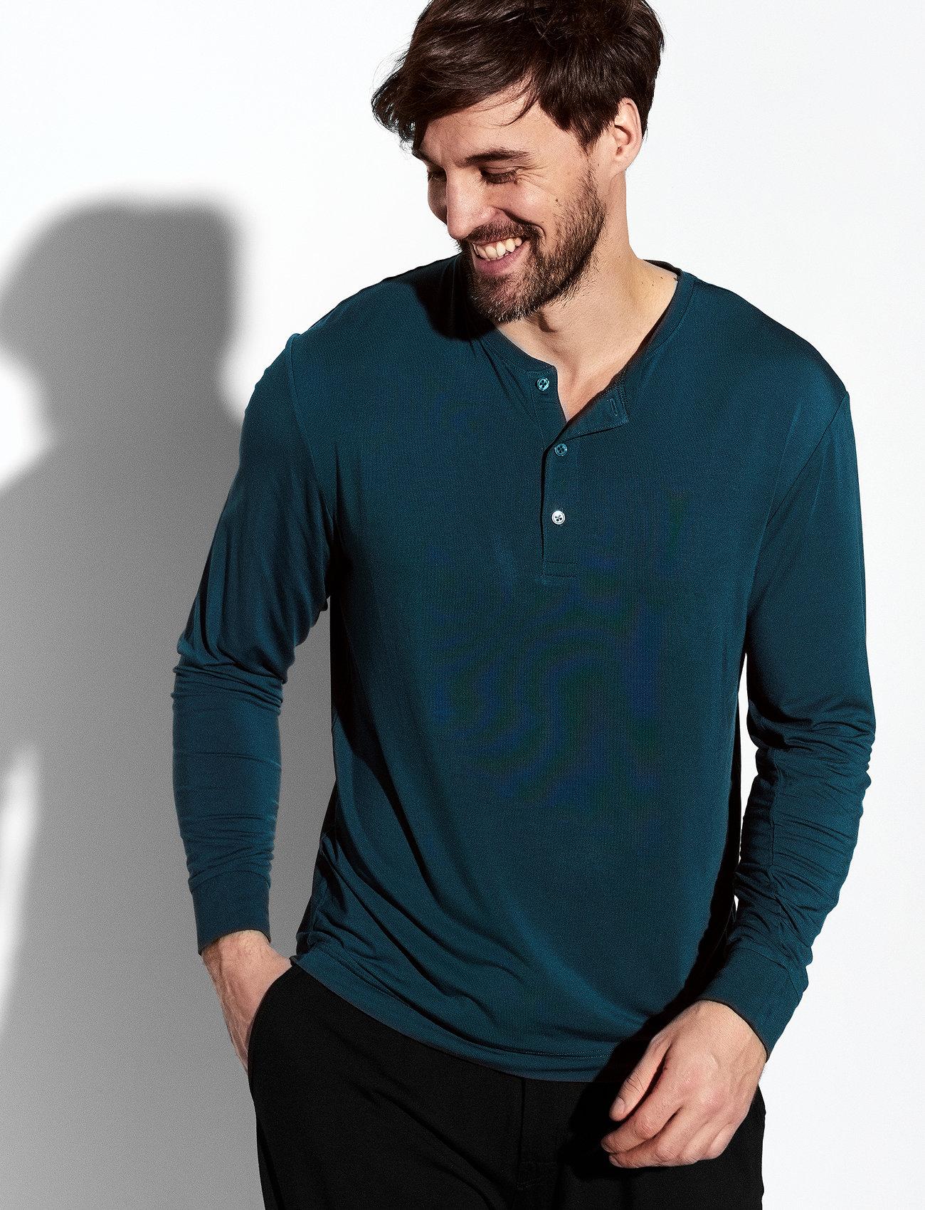 Panos Emporio Lounge Henley Cotton Bamboo - - S