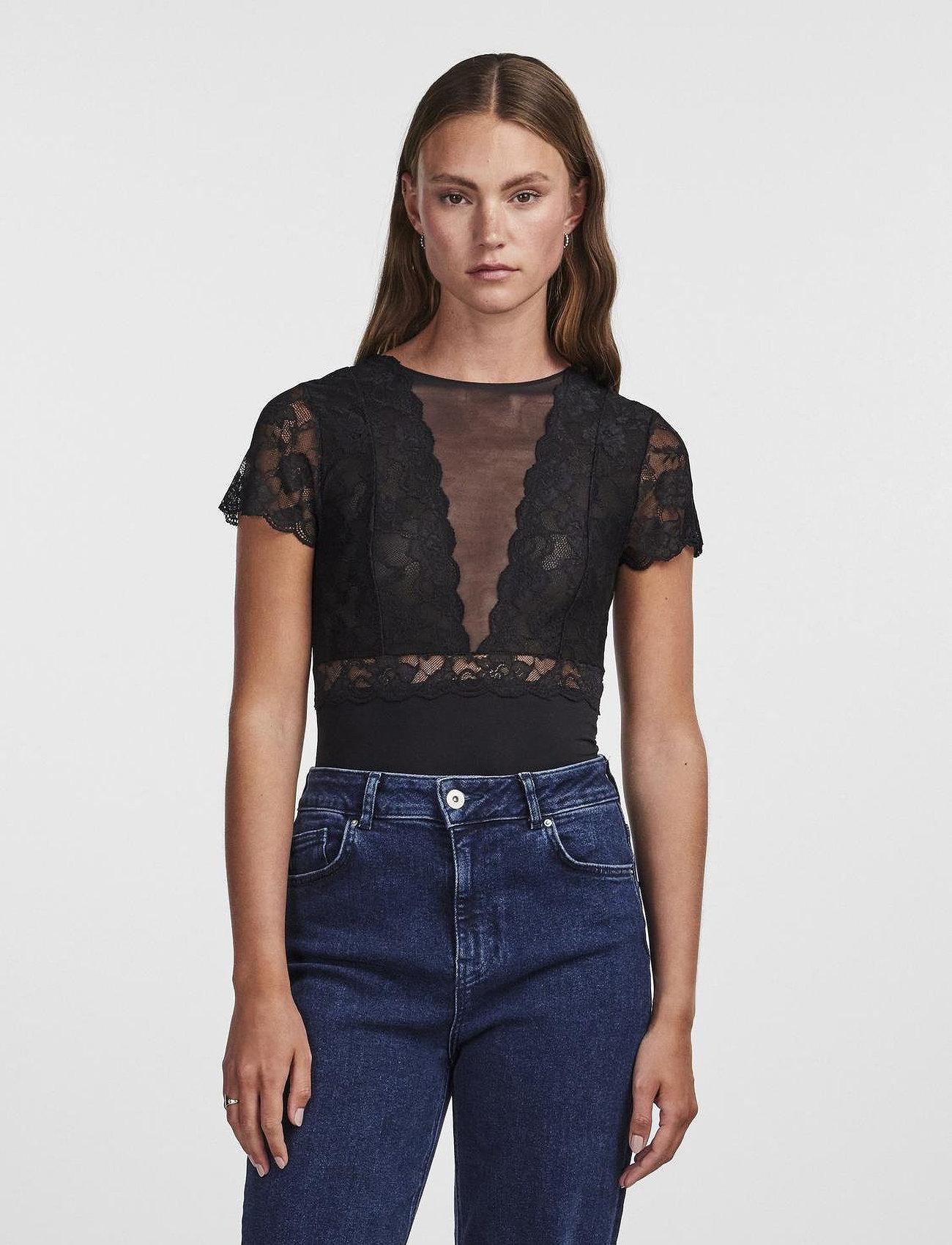 Pieces Pclina Lace Bra Top Noos - - XS 3