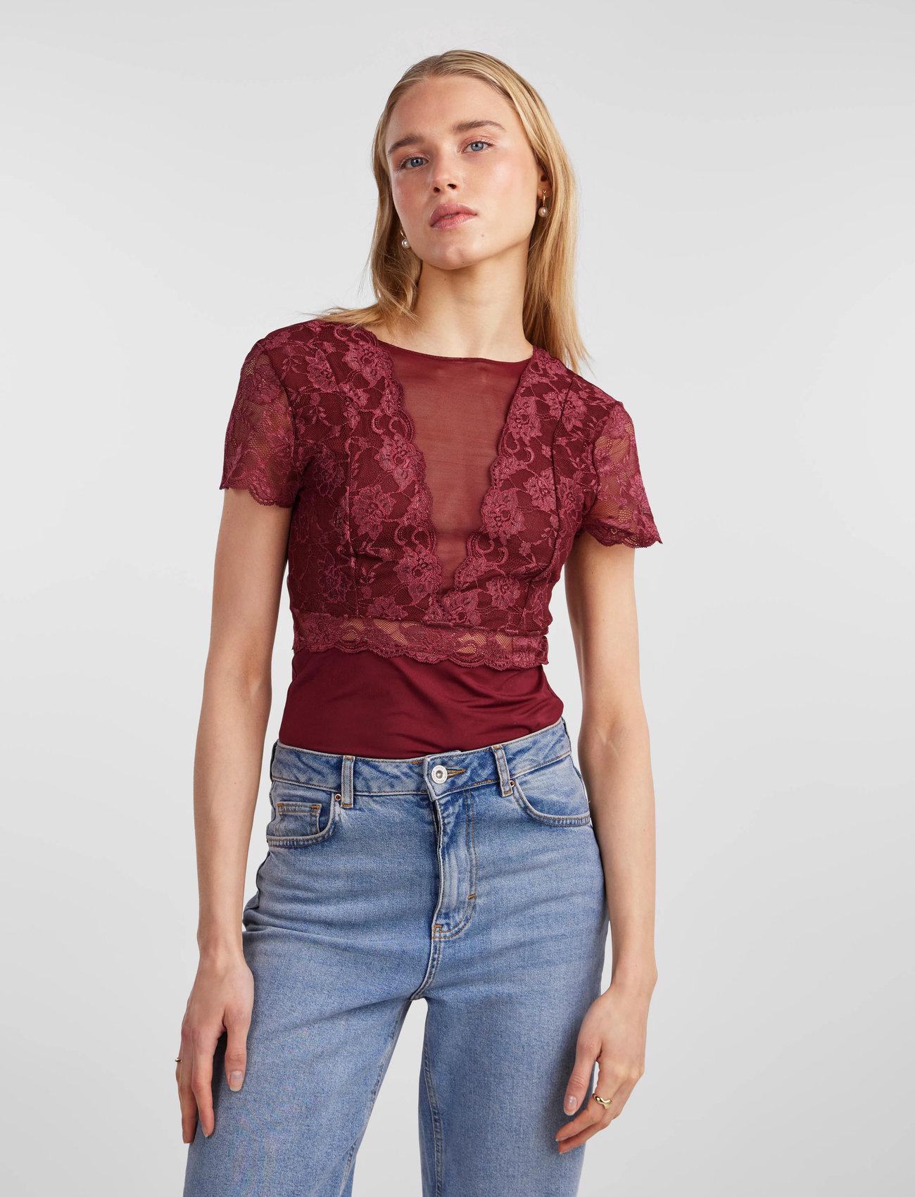 Pieces Pclina Lace Bra Top Noos - - XS