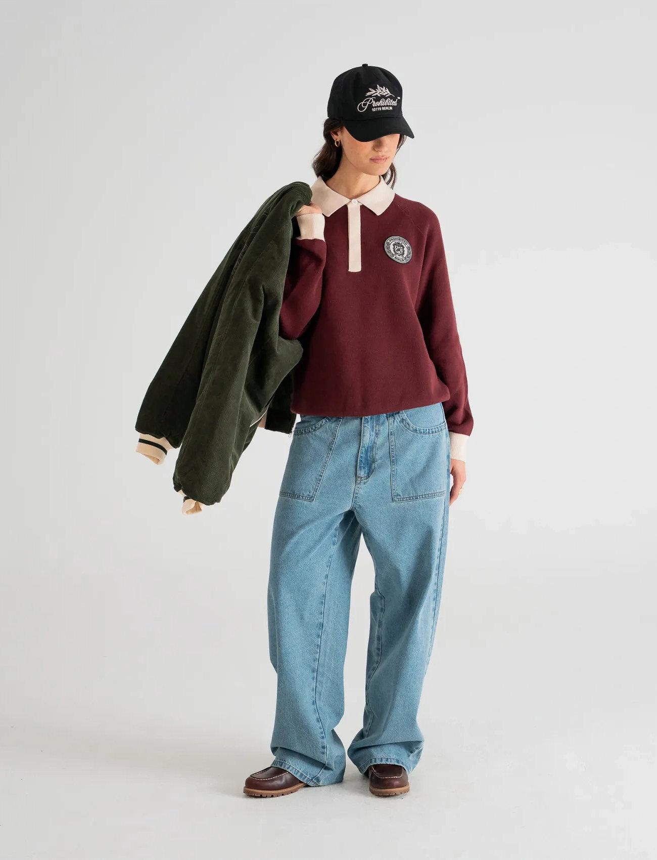 Prohibited Cup Knitted Jersey - - S