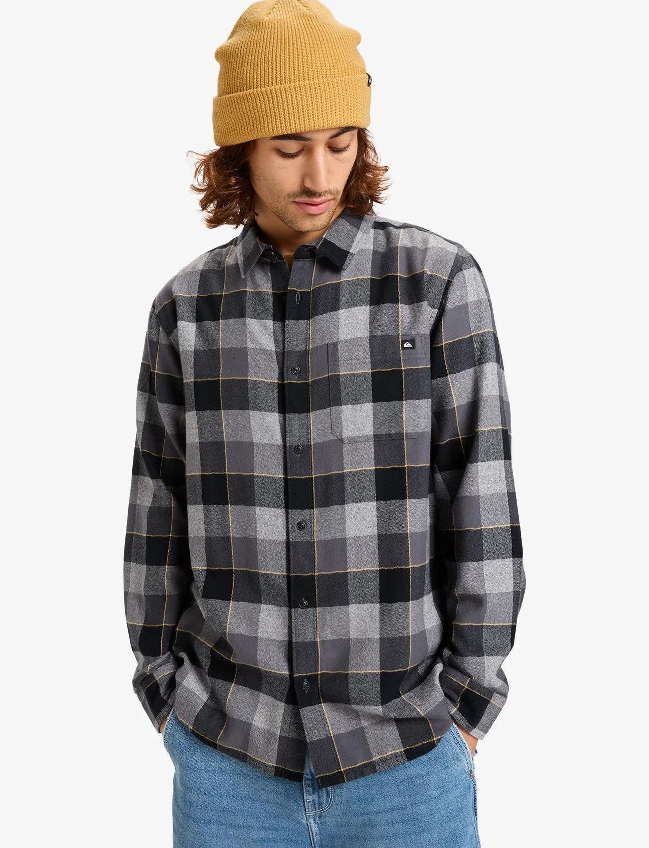 Quiksilver Motherfly Plaid Ls Shirt - - S