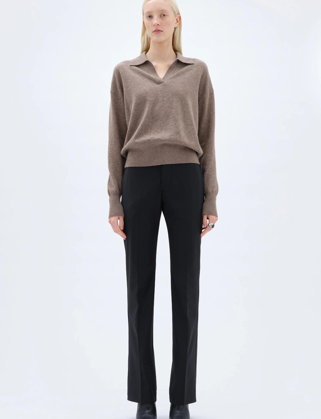 REMAIN Birger Christensen Knit Polo Sweater - - XS