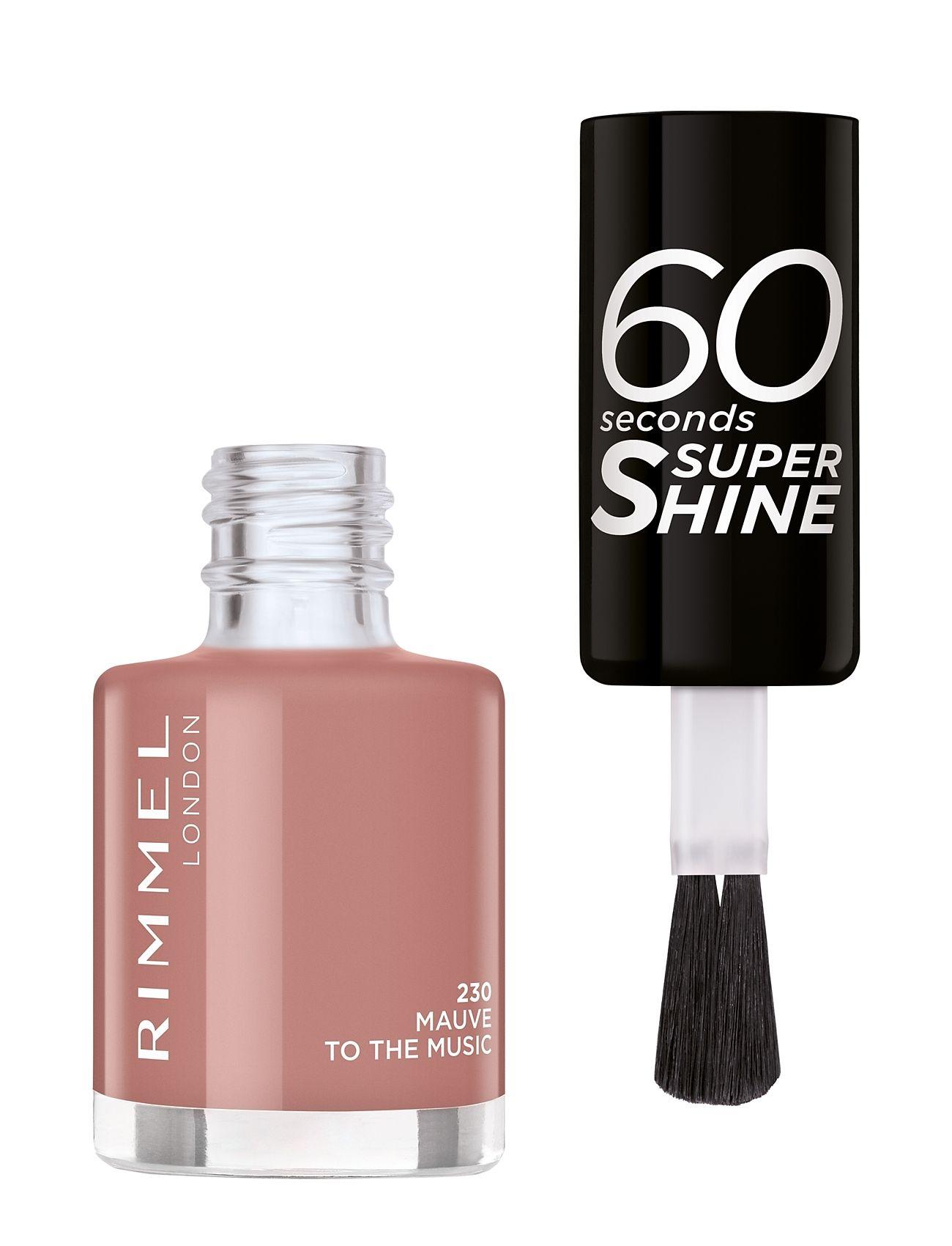 Rimmel 60 Seconds Nail Polish 230 Mauve To The Music - - 8 ML