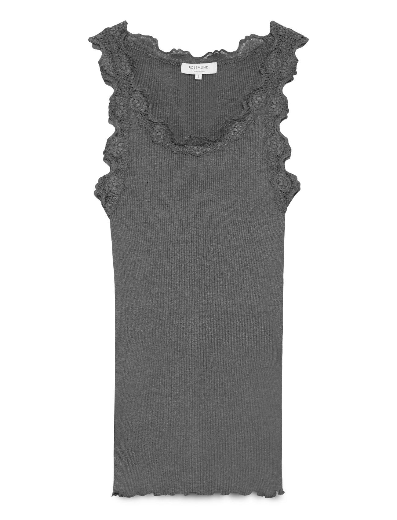 Rosemunde Rwbabette Silk Sl U-Neck Long Lace - - XS 2