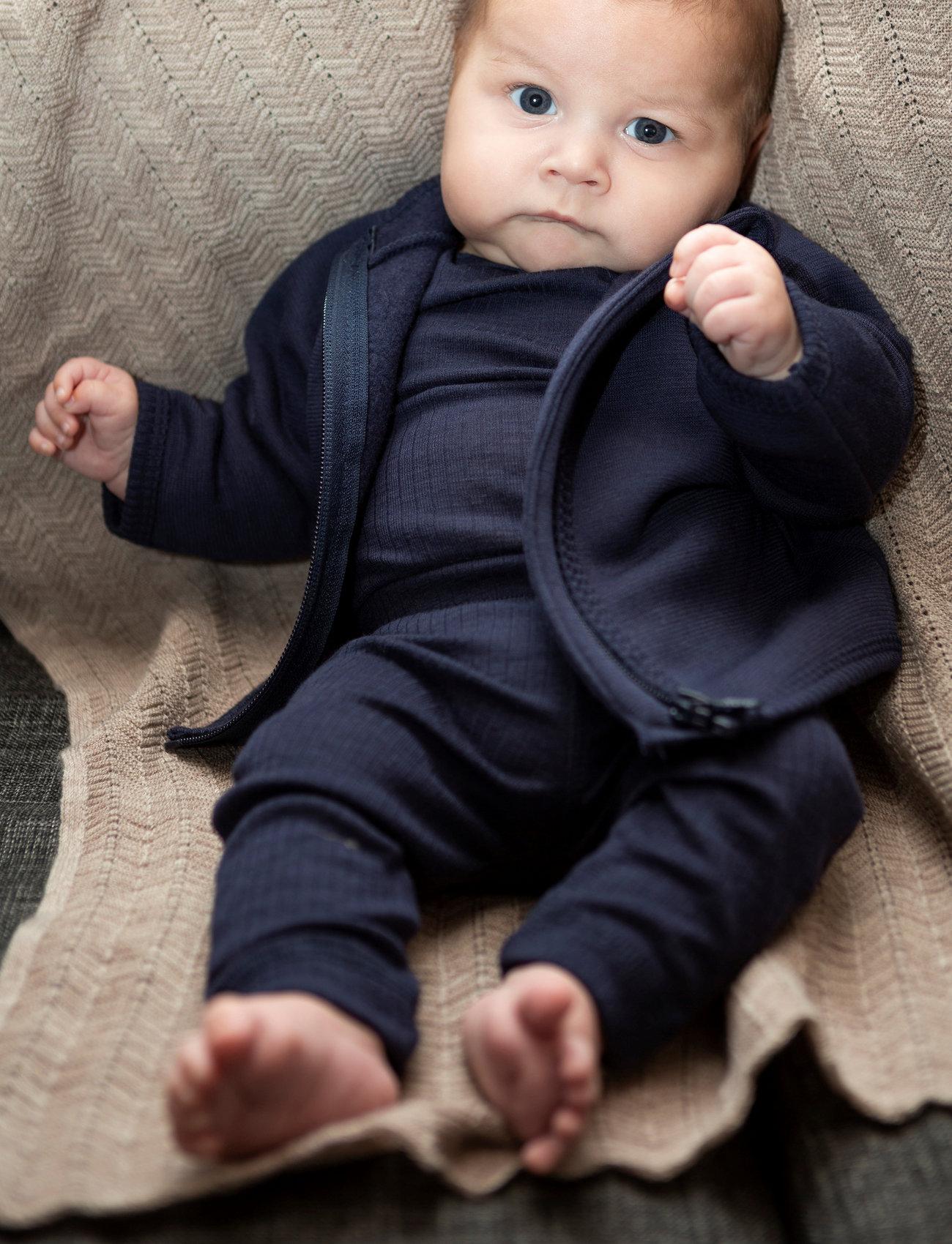 Smallstuff Jumpsuit, Merino Wool W. 2 Zip, - - 68/74