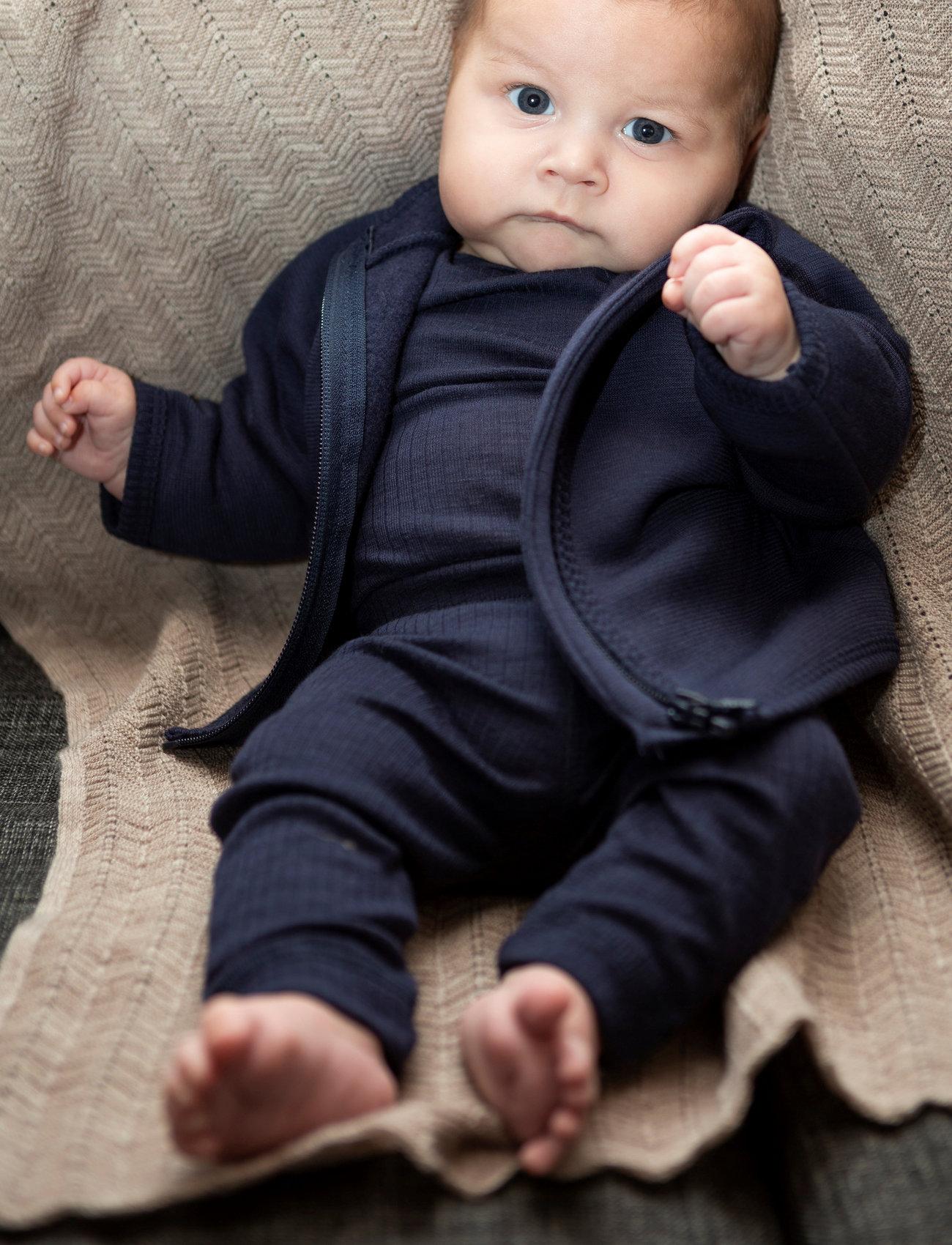 Smallstuff Cardigan, Merino Wool W. Zipper, - - 56/62 1