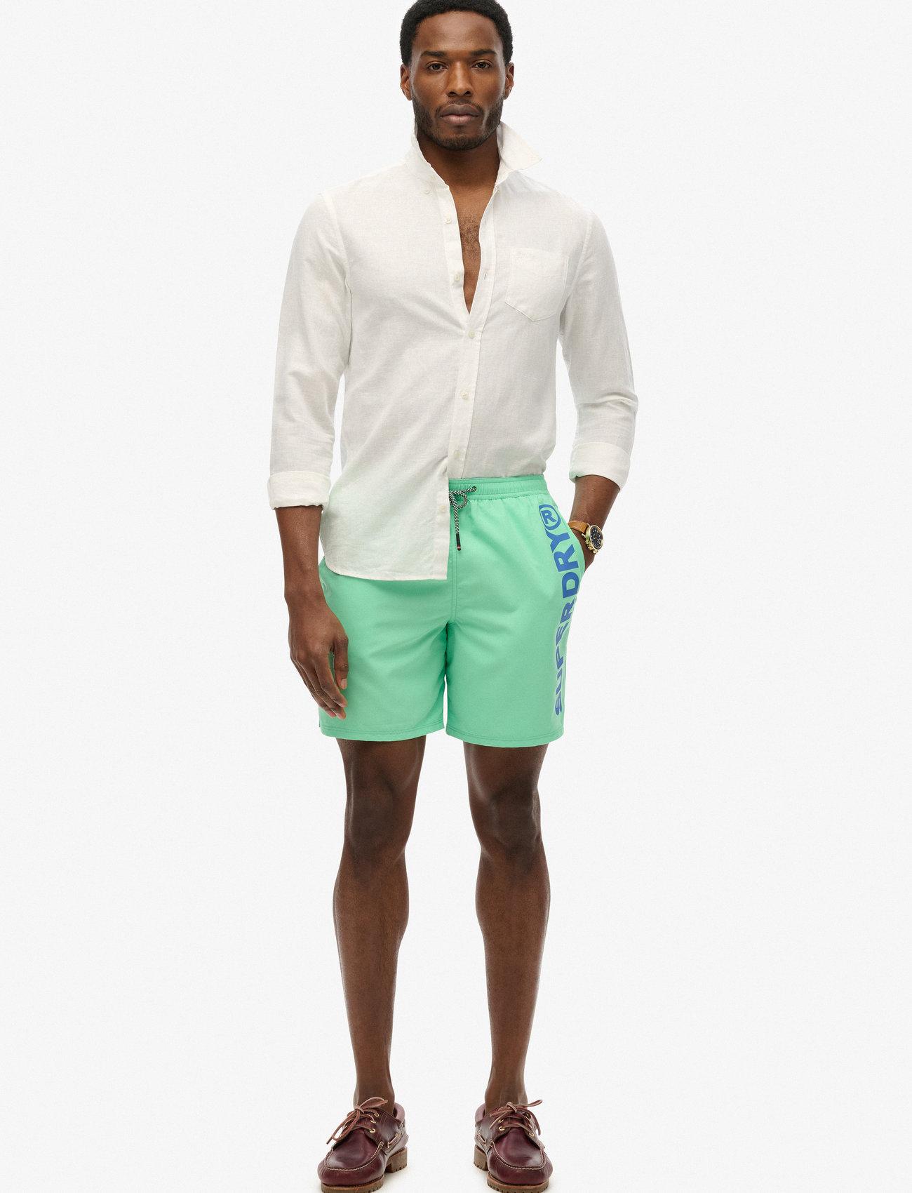 Superdry Sport Sport Graphic 17 Swim Short - - S