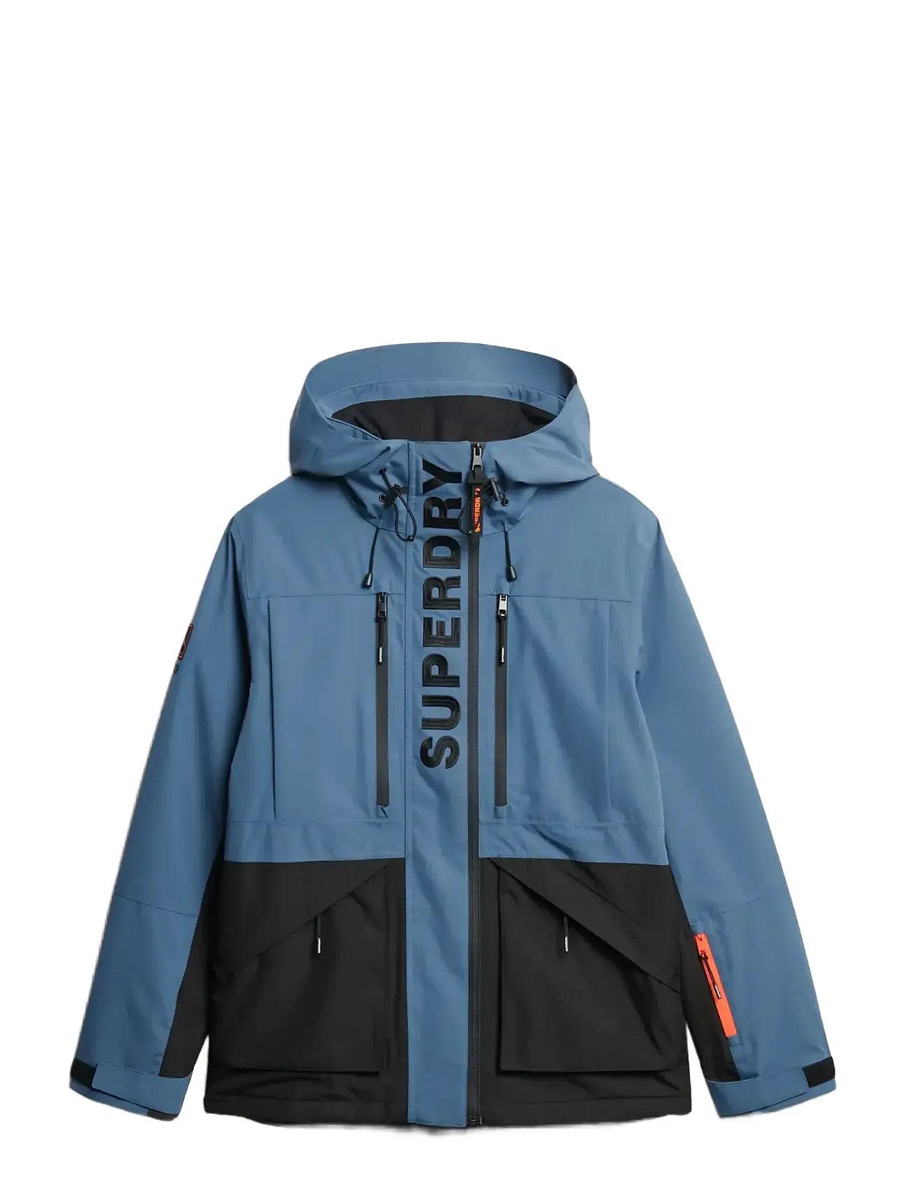 Superdry Sport Ski Sports Padded Block Jacket - - S