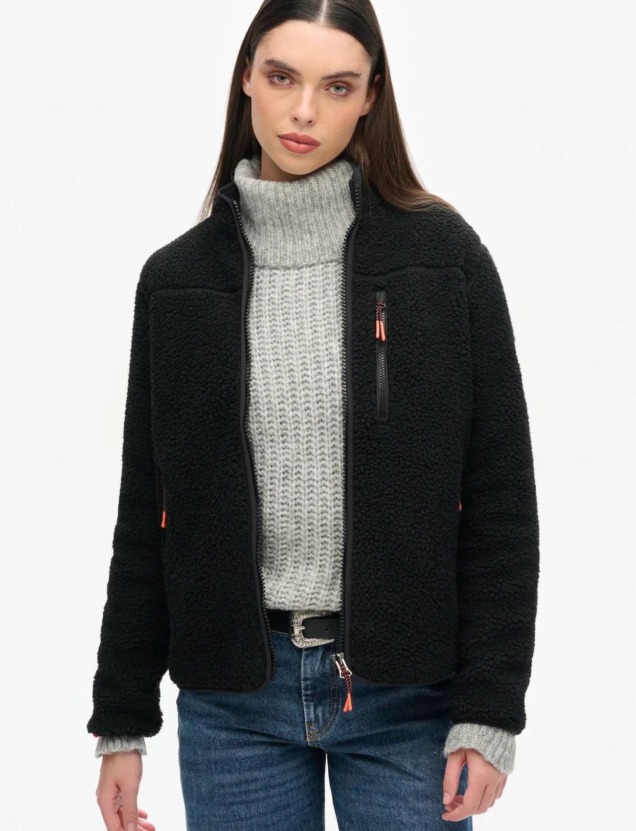 Superdry Sport Outdoor Full Zip Fleece - - S