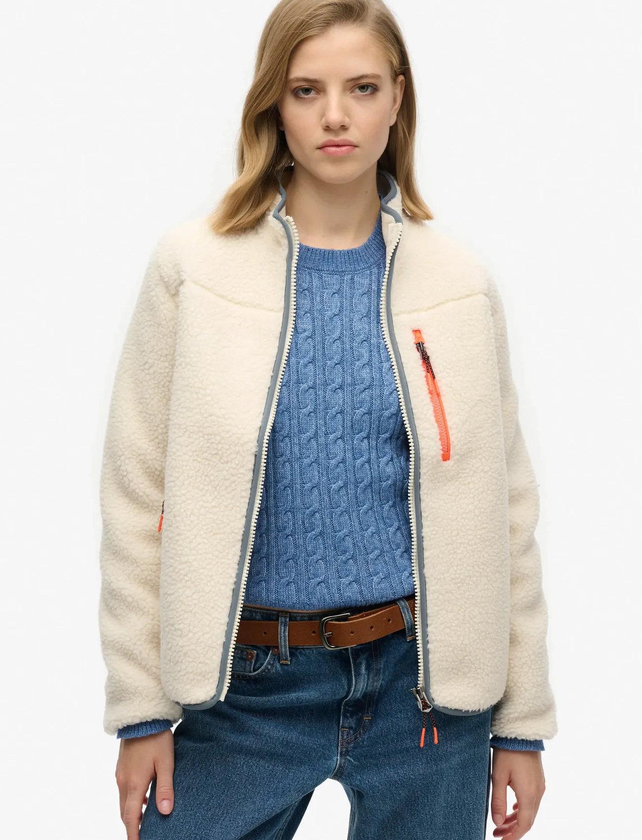 Superdry Sport Outdoor Full Zip Fleece - - S