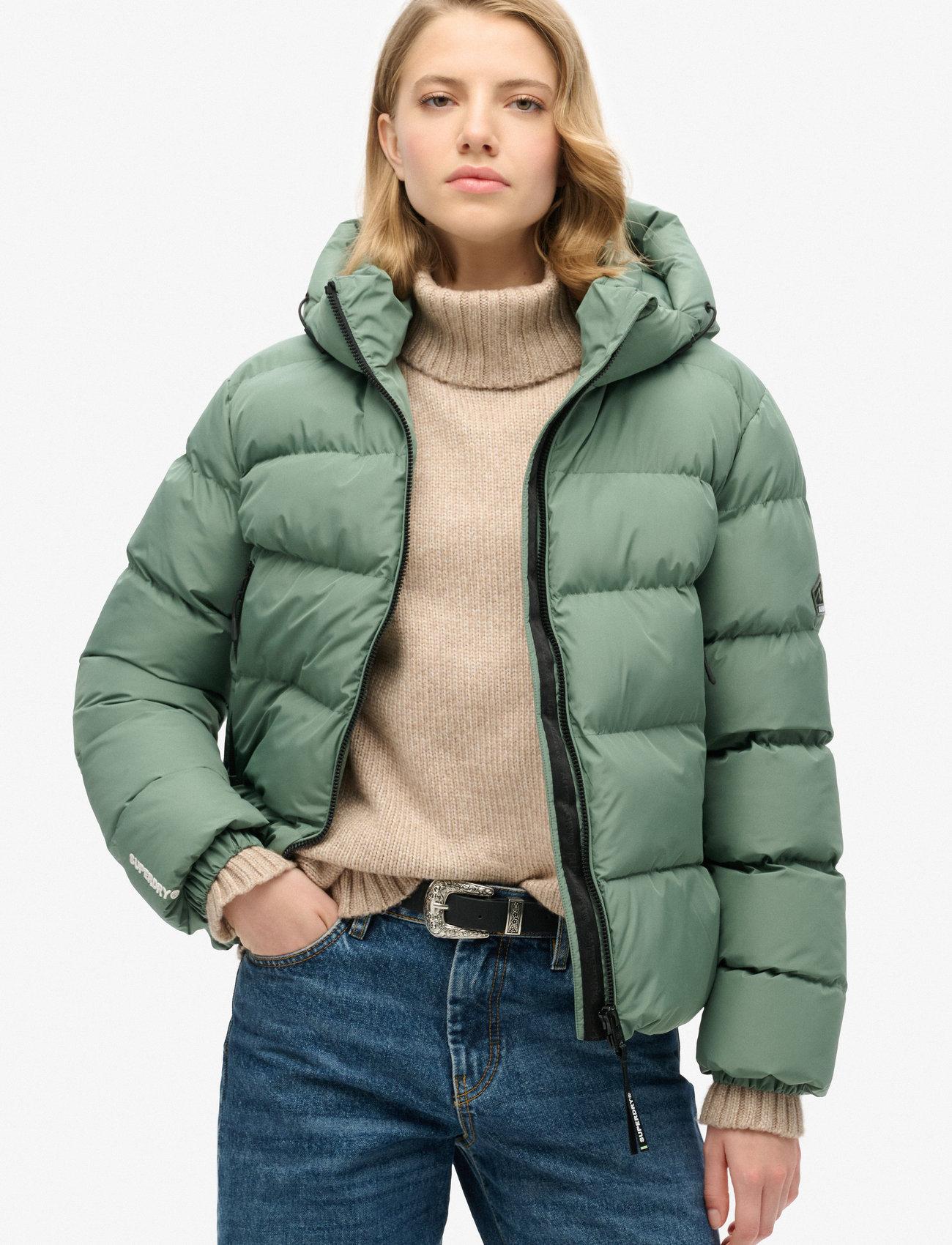 Superdry Sport Sports Puffer Bomber Jacket - - 40